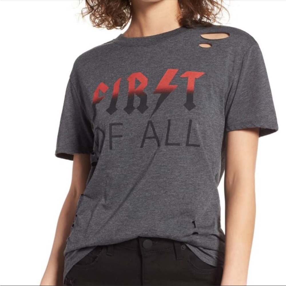 Ten sixty Sherman first of all distressed t shirt